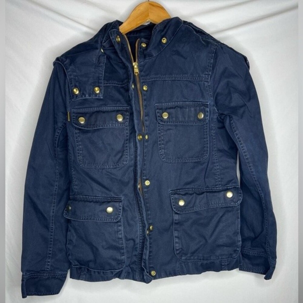 JCrew Navy Field Hoodie Jacket Size S For women’s